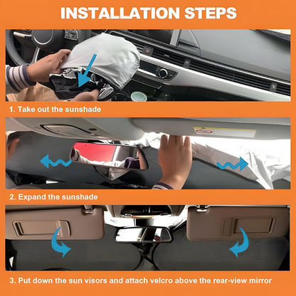 Parasole per parabrezza auto